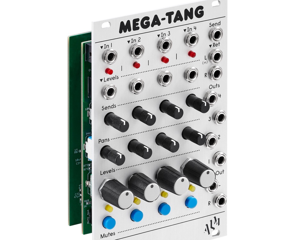 Quad VCA meets stereo mixer in ALM's new Mega-Tang | Juno Daily