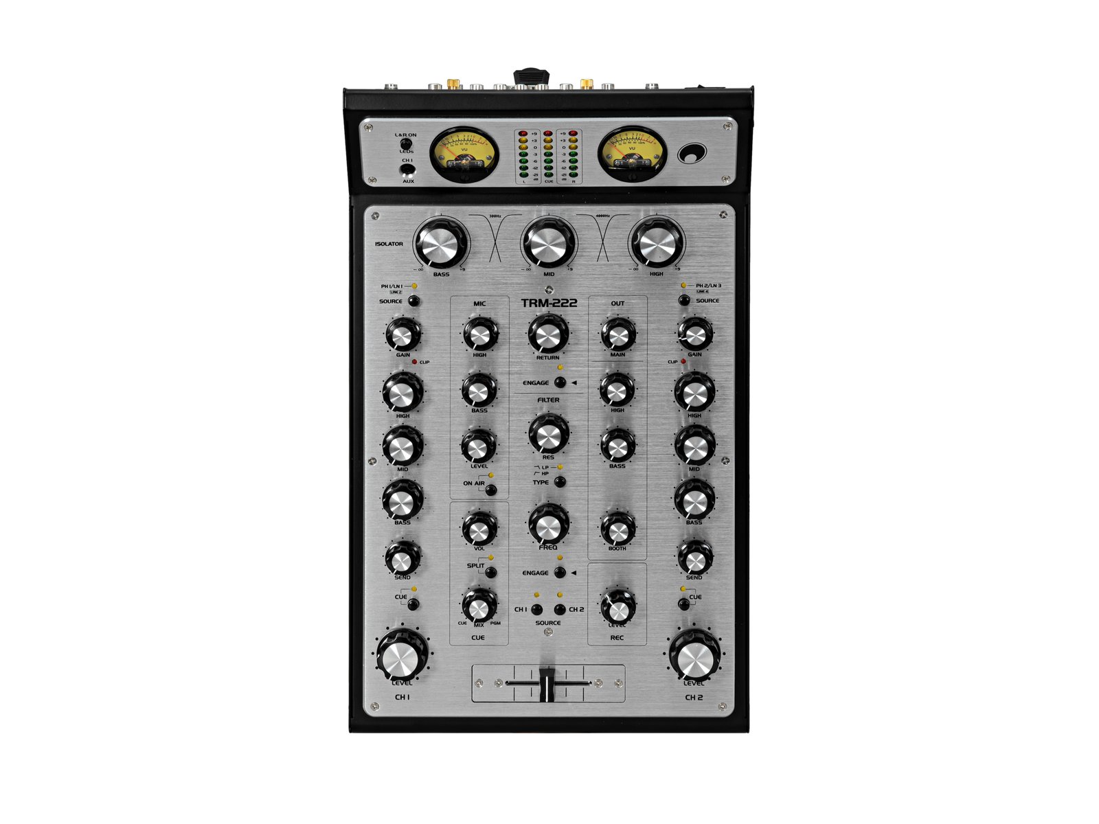 Omnitronic TRM-222 2-Channel Rotary Mixer at Gear4music